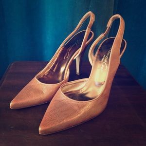 Kenneth Cole Slingback Style Heels Size 7